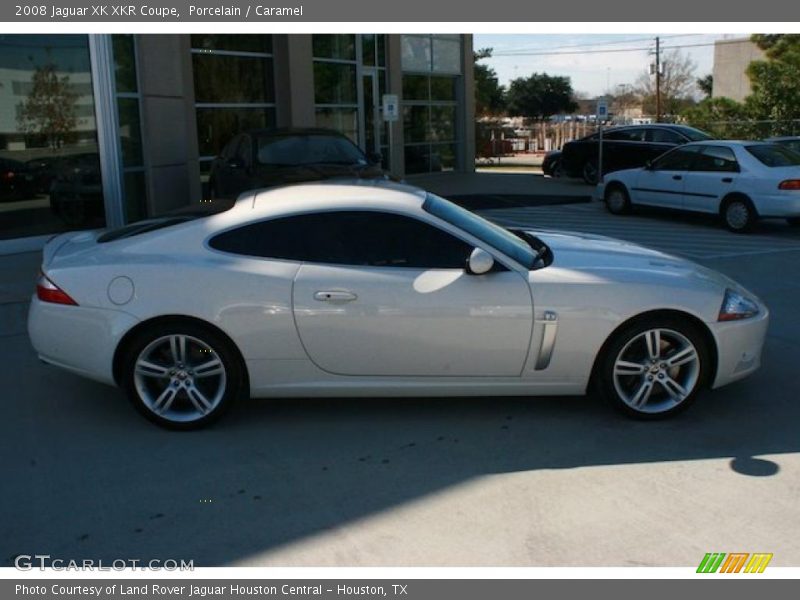 Porcelain / Caramel 2008 Jaguar XK XKR Coupe