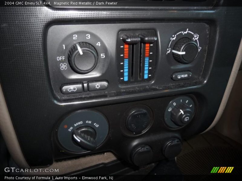 Magnetic Red Metallic / Dark Pewter 2004 GMC Envoy SLT 4x4