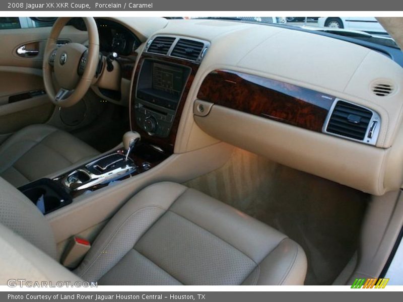 Dashboard of 2008 XK XKR Coupe