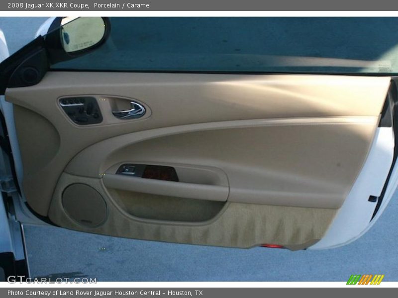 Porcelain / Caramel 2008 Jaguar XK XKR Coupe