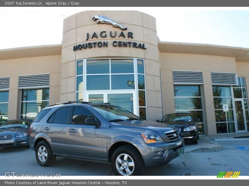 Alpine Gray / Gray 2007 Kia Sorento LX