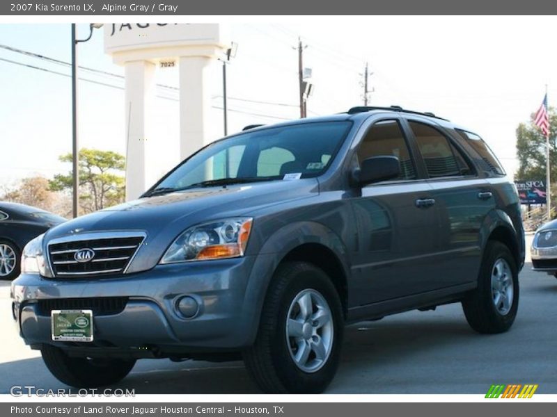 Alpine Gray / Gray 2007 Kia Sorento LX