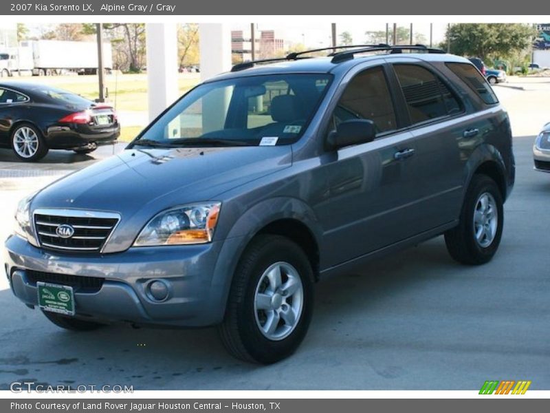 Alpine Gray / Gray 2007 Kia Sorento LX