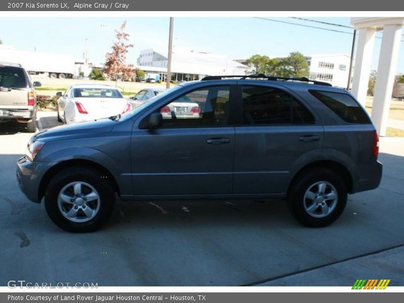 Alpine Gray / Gray 2007 Kia Sorento LX