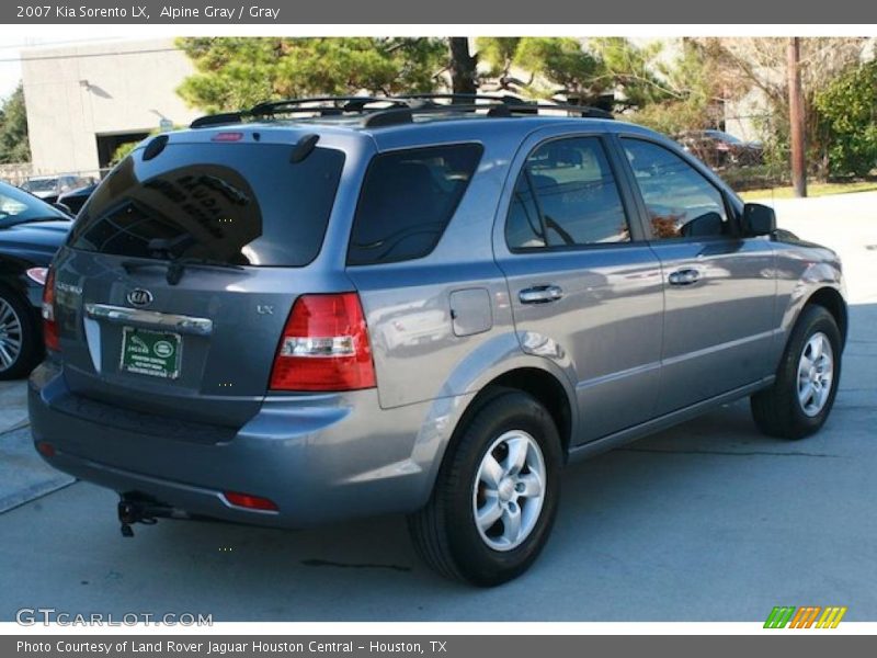 Alpine Gray / Gray 2007 Kia Sorento LX