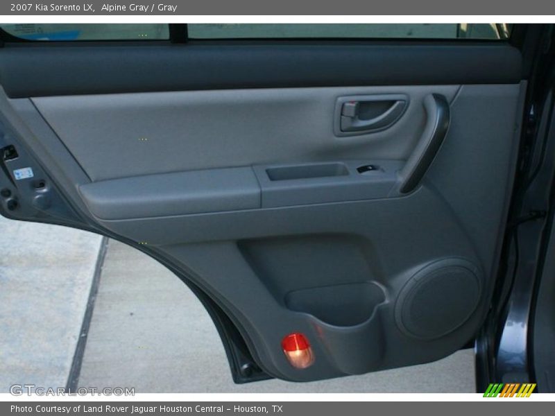 Alpine Gray / Gray 2007 Kia Sorento LX