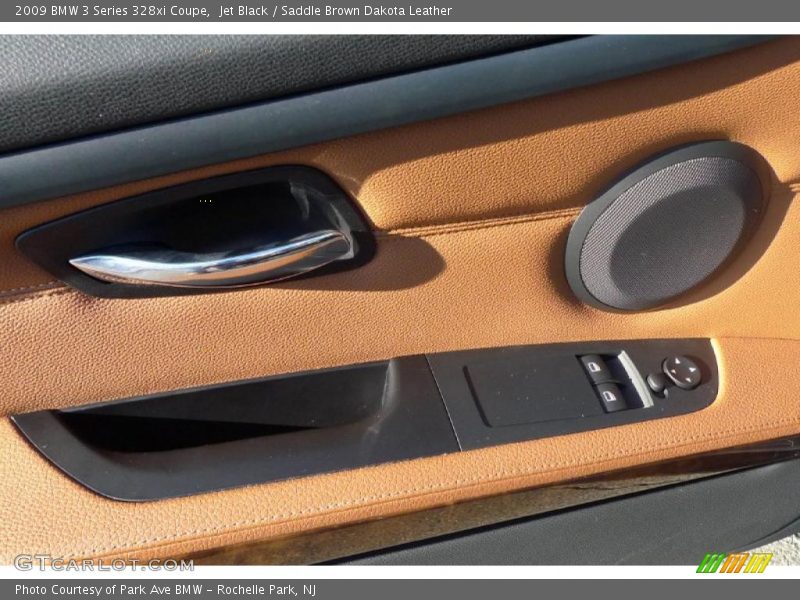 Jet Black / Saddle Brown Dakota Leather 2009 BMW 3 Series 328xi Coupe