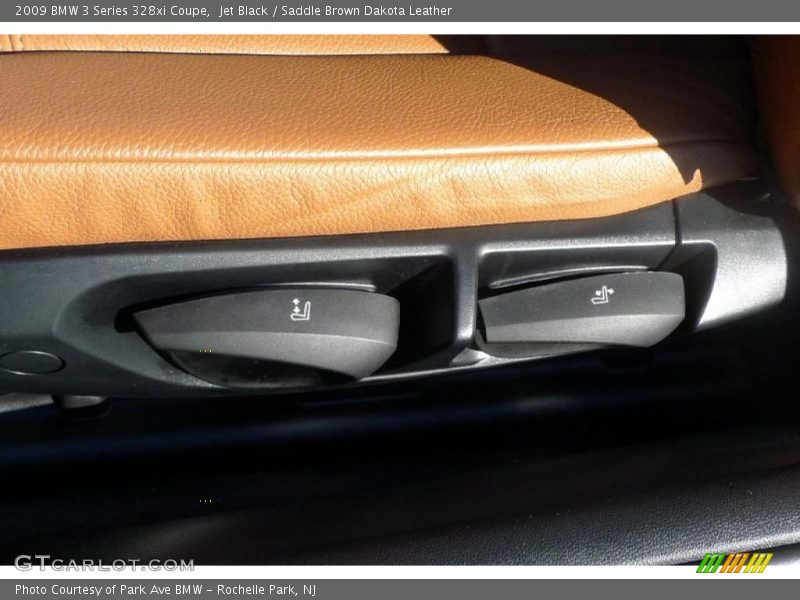 Jet Black / Saddle Brown Dakota Leather 2009 BMW 3 Series 328xi Coupe