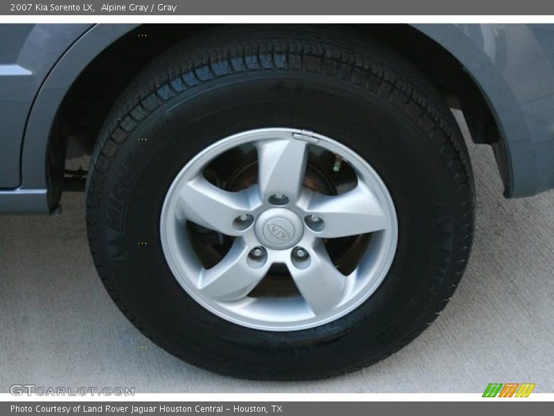 Alpine Gray / Gray 2007 Kia Sorento LX