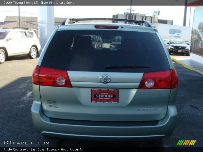 Silver Pine Mica / Stone 2009 Toyota Sienna LE