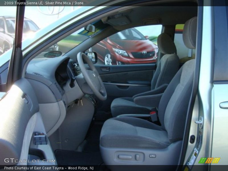 Silver Pine Mica / Stone 2009 Toyota Sienna LE
