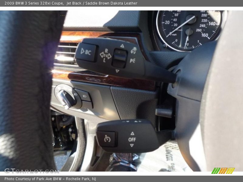 Jet Black / Saddle Brown Dakota Leather 2009 BMW 3 Series 328xi Coupe