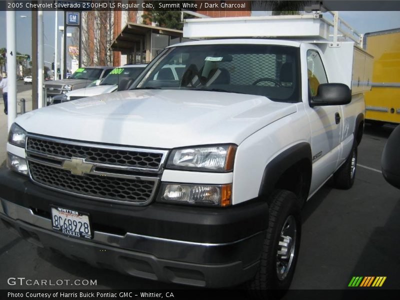 Summit White / Dark Charcoal 2005 Chevrolet Silverado 2500HD LS Regular Cab