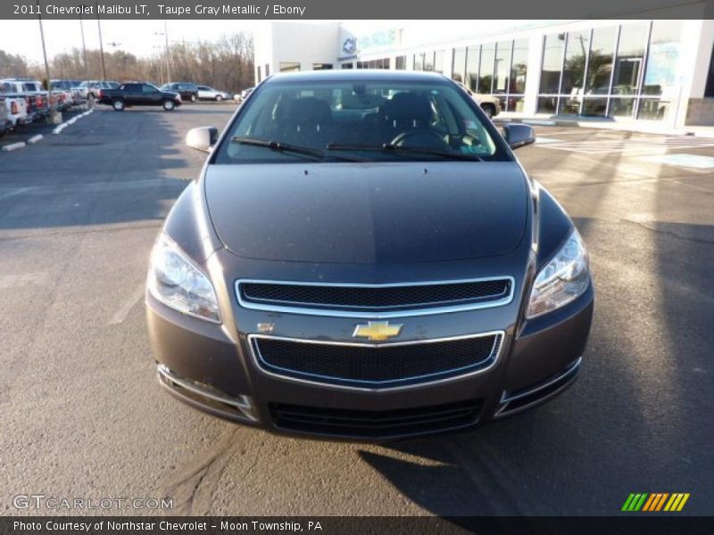 Taupe Gray Metallic / Ebony 2011 Chevrolet Malibu LT