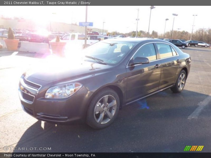 Taupe Gray Metallic / Ebony 2011 Chevrolet Malibu LT