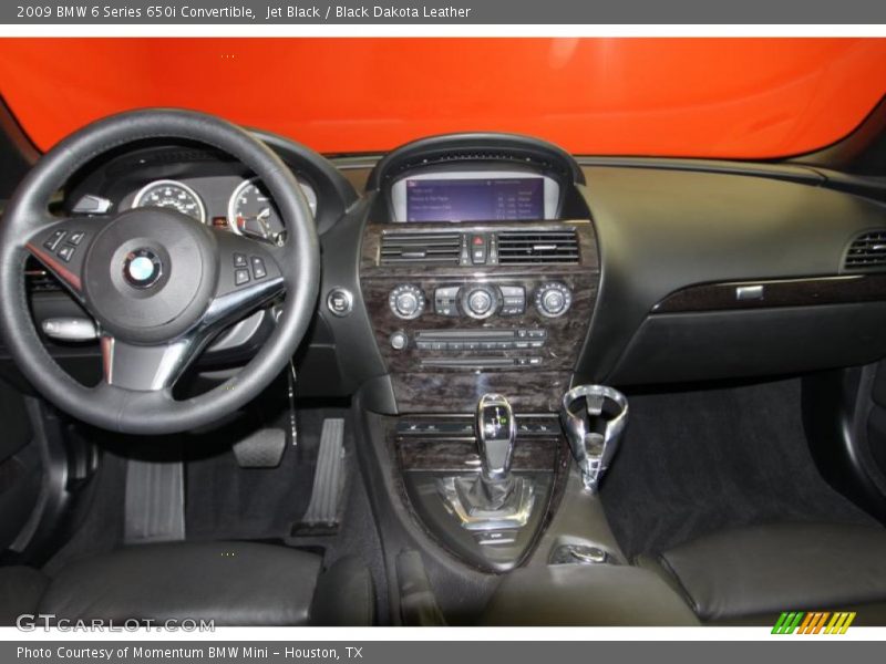 Jet Black / Black Dakota Leather 2009 BMW 6 Series 650i Convertible