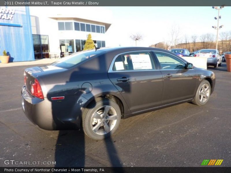Taupe Gray Metallic / Ebony 2011 Chevrolet Malibu LT