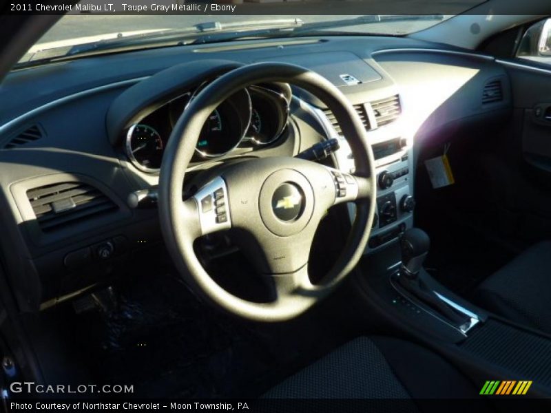 Taupe Gray Metallic / Ebony 2011 Chevrolet Malibu LT