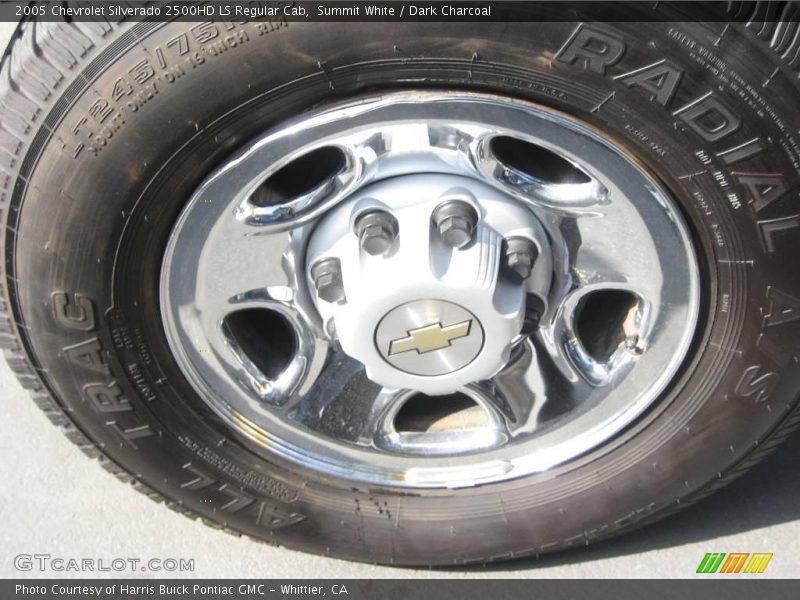 Summit White / Dark Charcoal 2005 Chevrolet Silverado 2500HD LS Regular Cab