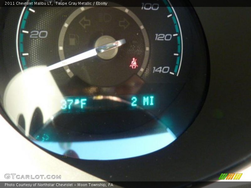 Taupe Gray Metallic / Ebony 2011 Chevrolet Malibu LT