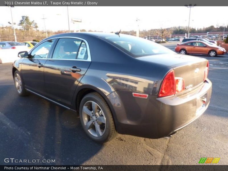 Taupe Gray Metallic / Ebony 2011 Chevrolet Malibu LT