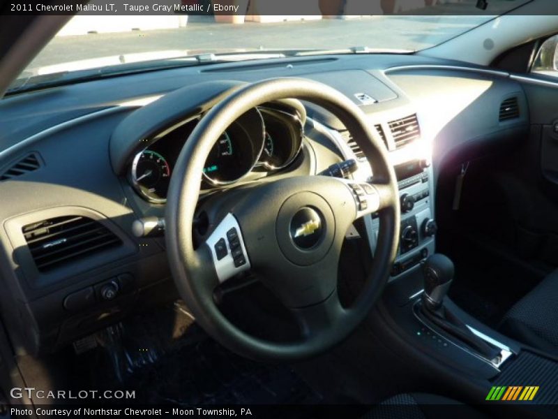 Taupe Gray Metallic / Ebony 2011 Chevrolet Malibu LT