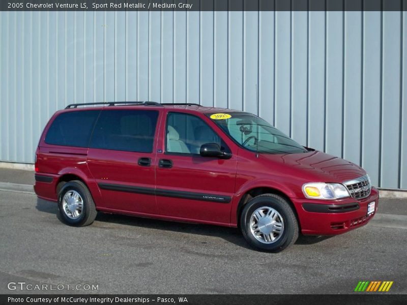 Sport Red Metallic / Medium Gray 2005 Chevrolet Venture LS