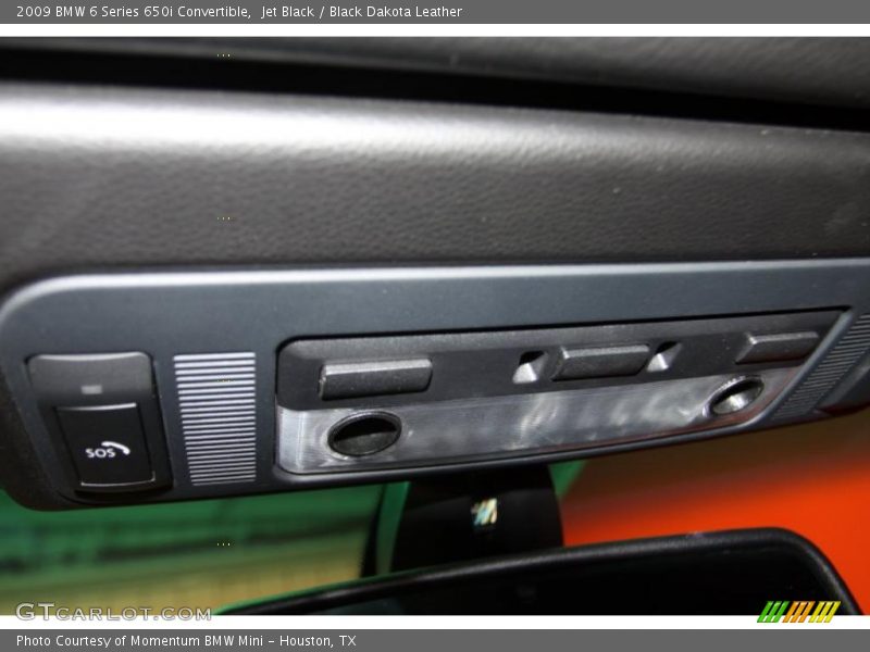 Jet Black / Black Dakota Leather 2009 BMW 6 Series 650i Convertible