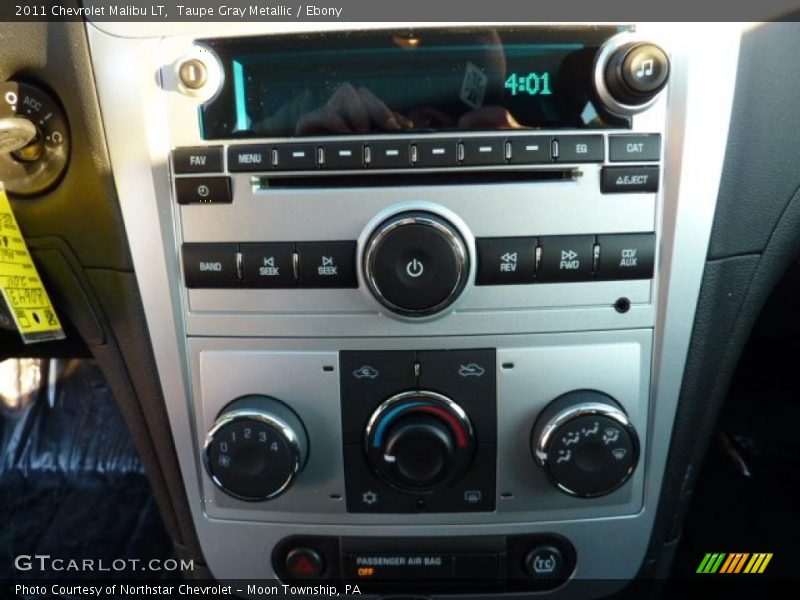 Taupe Gray Metallic / Ebony 2011 Chevrolet Malibu LT