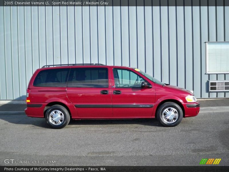 Sport Red Metallic / Medium Gray 2005 Chevrolet Venture LS