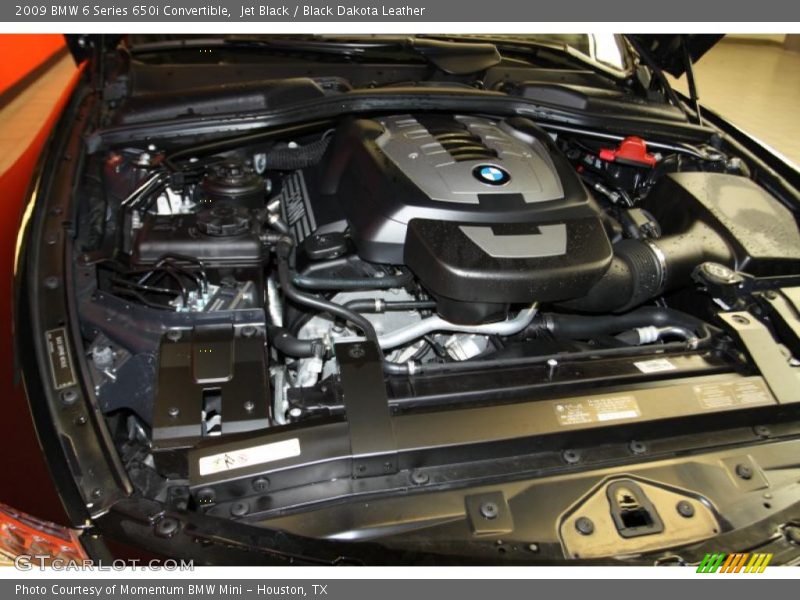  2009 6 Series 650i Convertible Engine - 4.8 Liter DOHC 32-Valve VVT V8