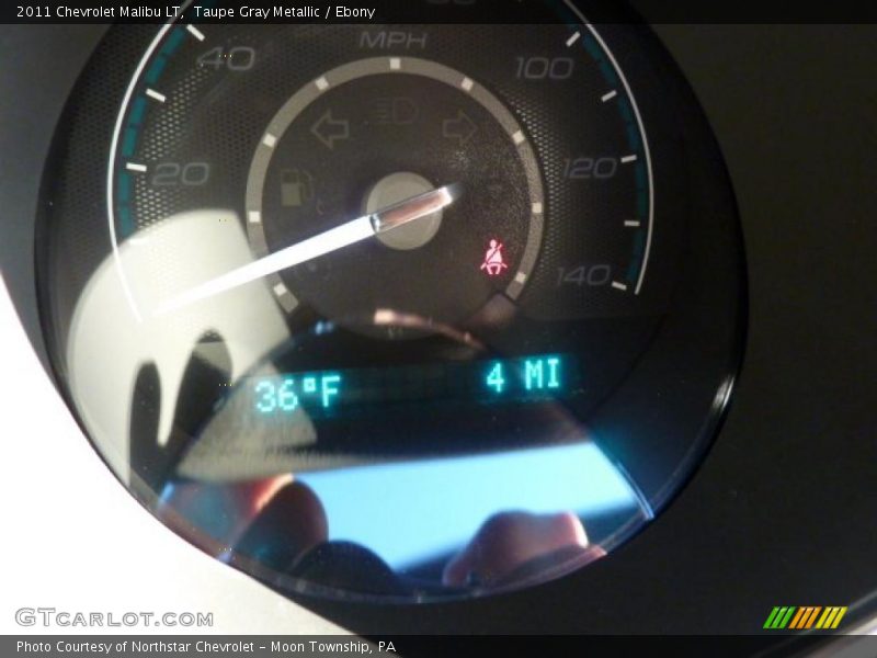 Taupe Gray Metallic / Ebony 2011 Chevrolet Malibu LT