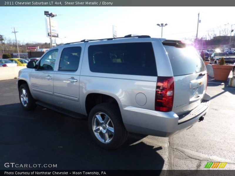 Sheer Silver Metallic / Ebony 2011 Chevrolet Suburban LT 4x4