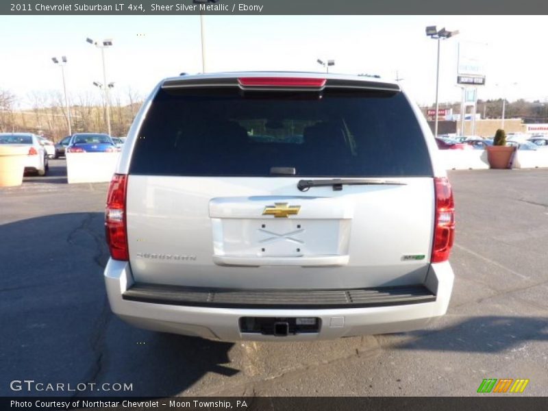 Sheer Silver Metallic / Ebony 2011 Chevrolet Suburban LT 4x4