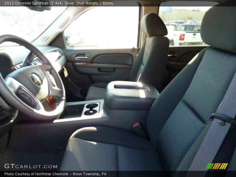 Sheer Silver Metallic / Ebony 2011 Chevrolet Suburban LT 4x4
