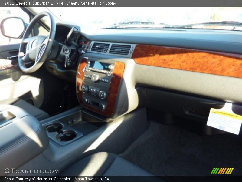 Sheer Silver Metallic / Ebony 2011 Chevrolet Suburban LT 4x4