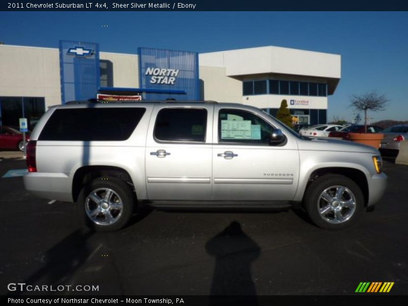 Sheer Silver Metallic / Ebony 2011 Chevrolet Suburban LT 4x4