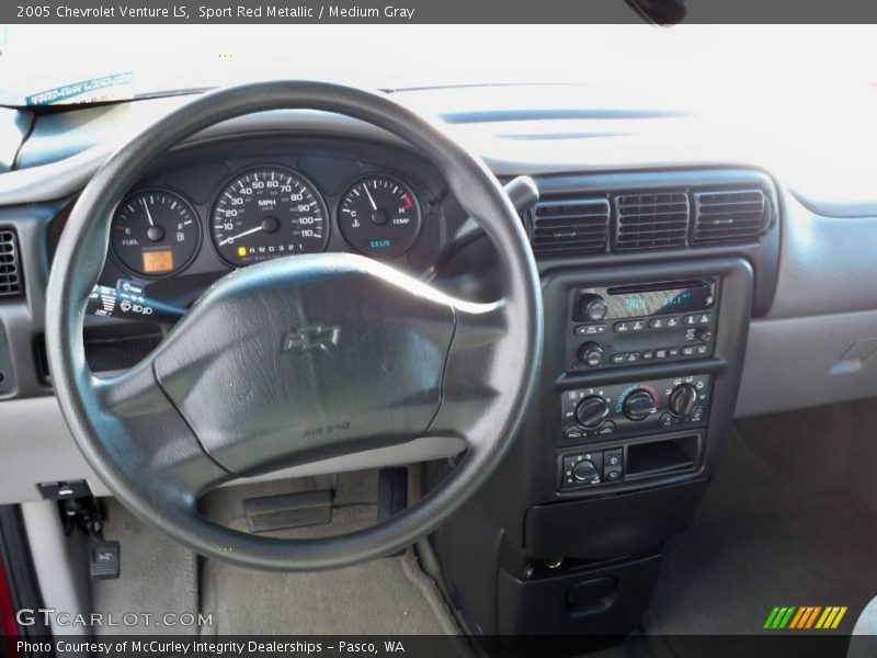 Sport Red Metallic / Medium Gray 2005 Chevrolet Venture LS