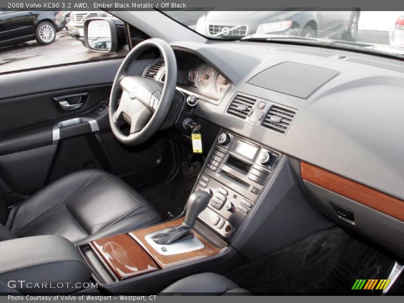 Ember Black Metallic / Off Black 2008 Volvo XC90 3.2 AWD