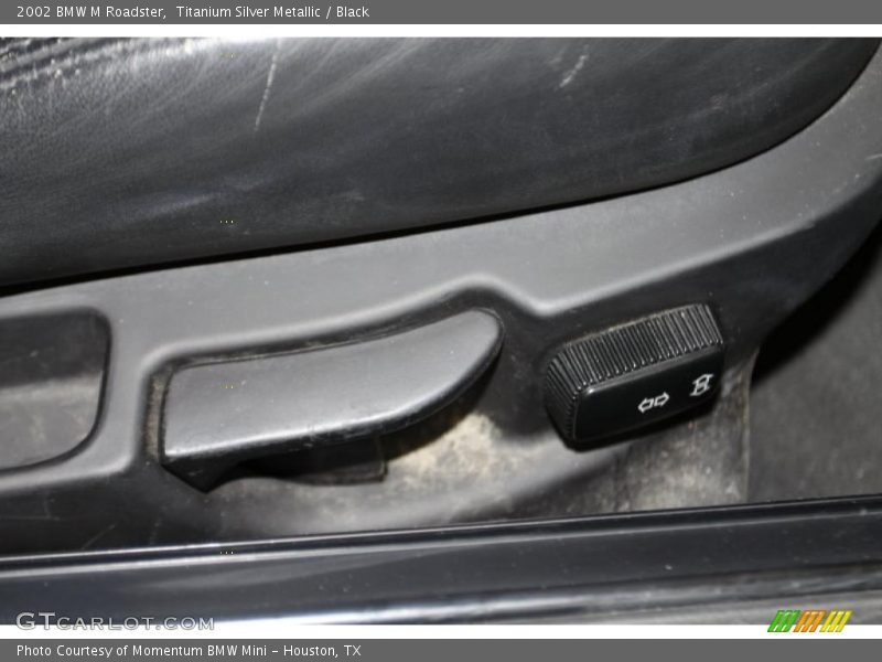 Titanium Silver Metallic / Black 2002 BMW M Roadster
