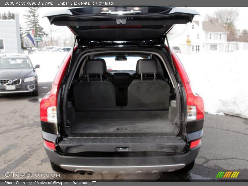 Ember Black Metallic / Off Black 2008 Volvo XC90 3.2 AWD