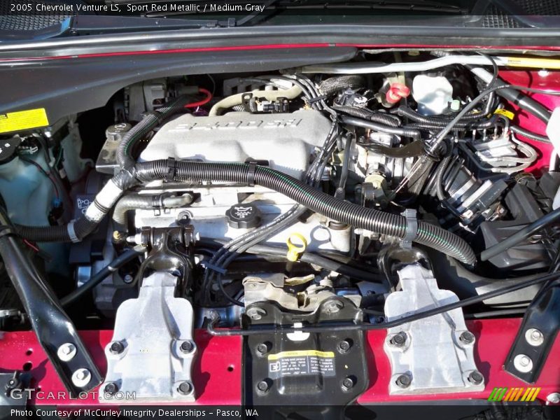 Sport Red Metallic / Medium Gray 2005 Chevrolet Venture LS
