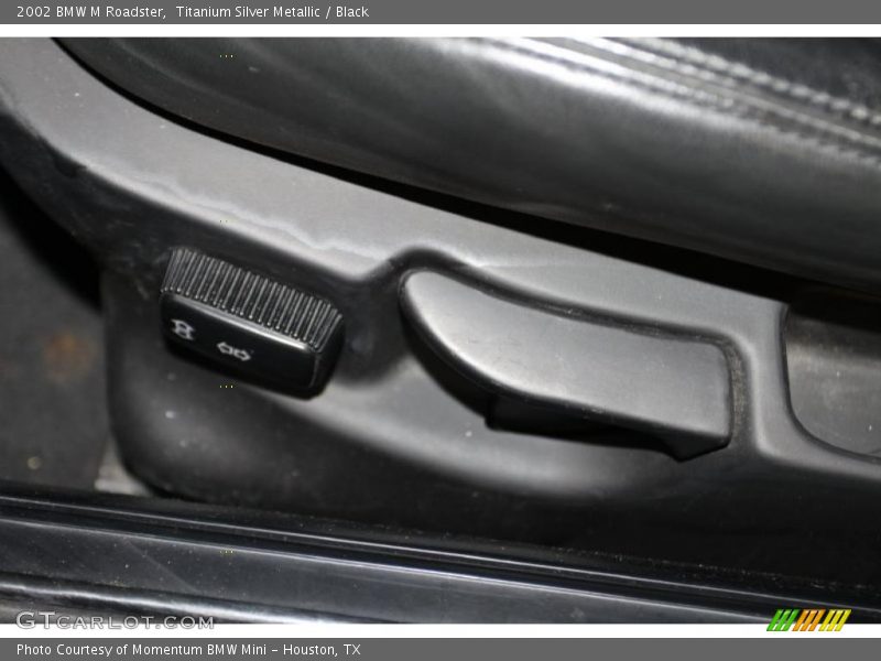 Titanium Silver Metallic / Black 2002 BMW M Roadster