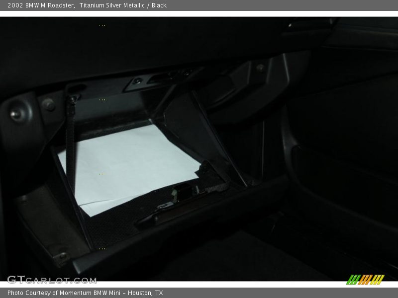 Titanium Silver Metallic / Black 2002 BMW M Roadster