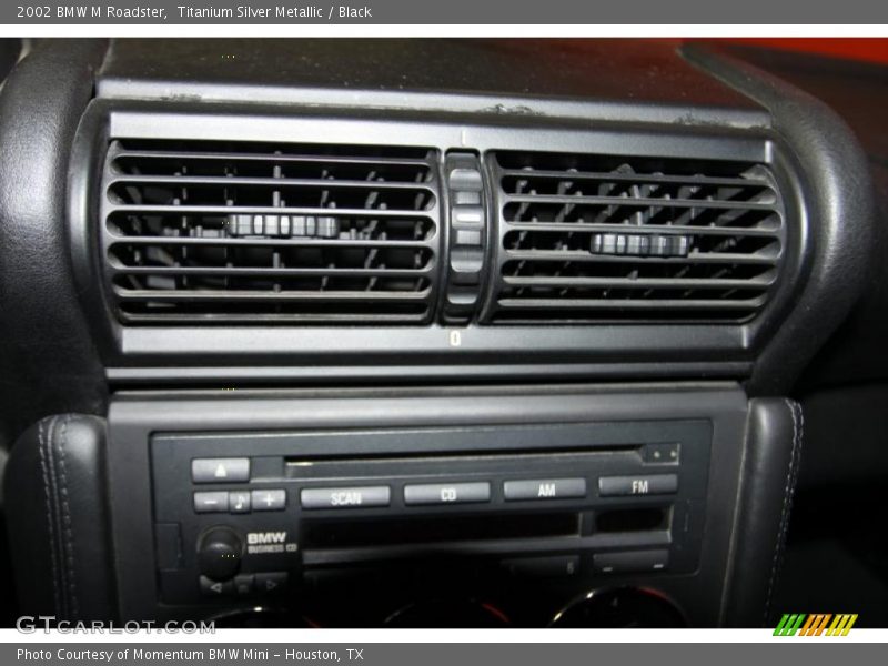 Titanium Silver Metallic / Black 2002 BMW M Roadster