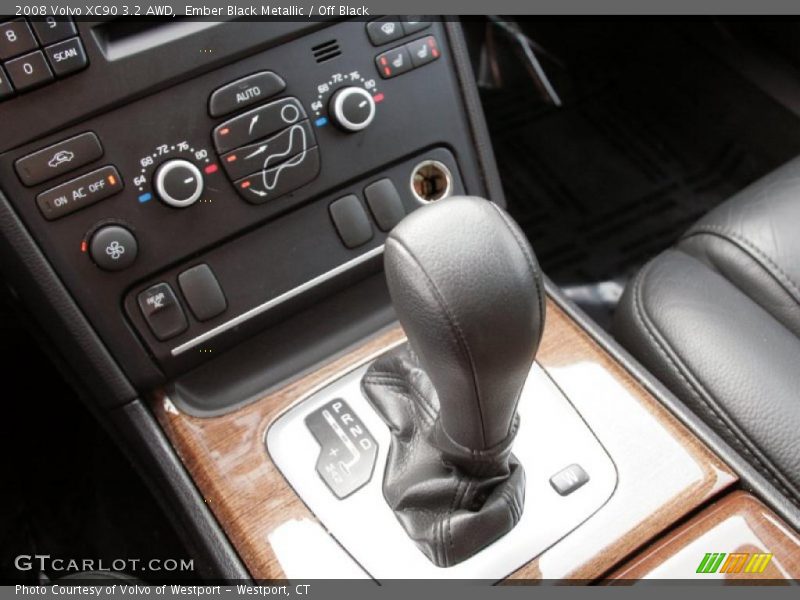 Ember Black Metallic / Off Black 2008 Volvo XC90 3.2 AWD