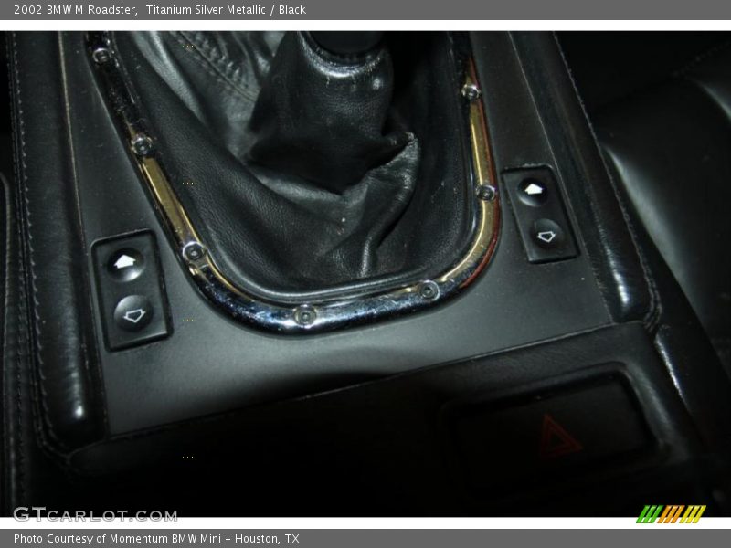 Titanium Silver Metallic / Black 2002 BMW M Roadster