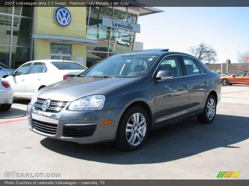 Platinum Grey Metallic / Art Gray 2007 Volkswagen Jetta 2.5 Sedan