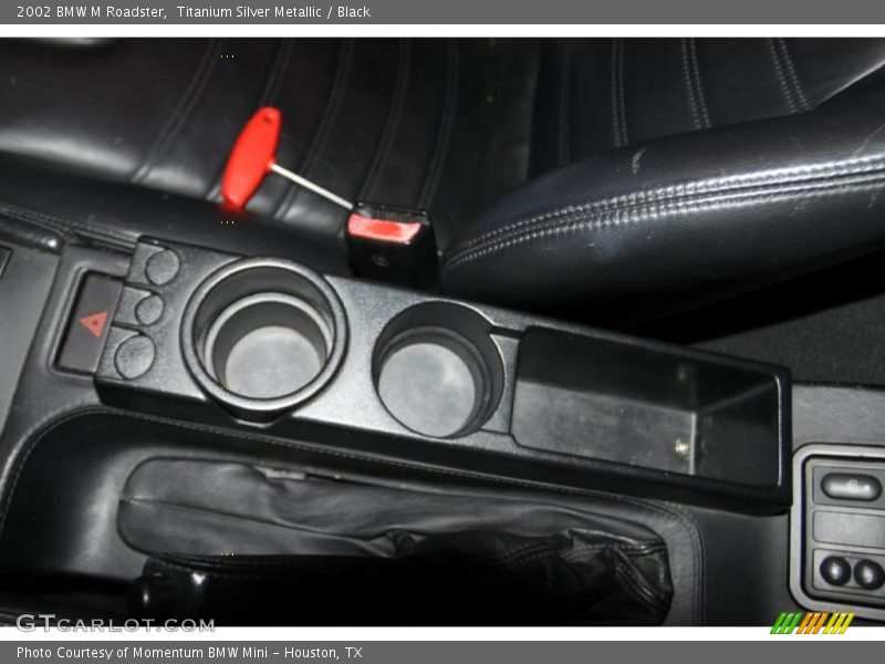 Titanium Silver Metallic / Black 2002 BMW M Roadster