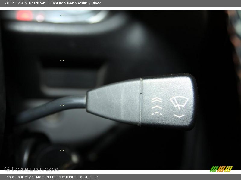 Titanium Silver Metallic / Black 2002 BMW M Roadster